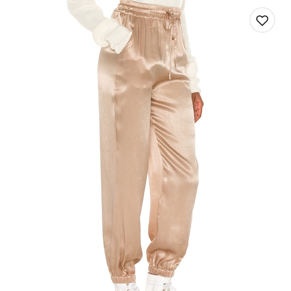 Lovers and Friends Champagne Maelle Jogger, Size Small - Picture 3 of 4